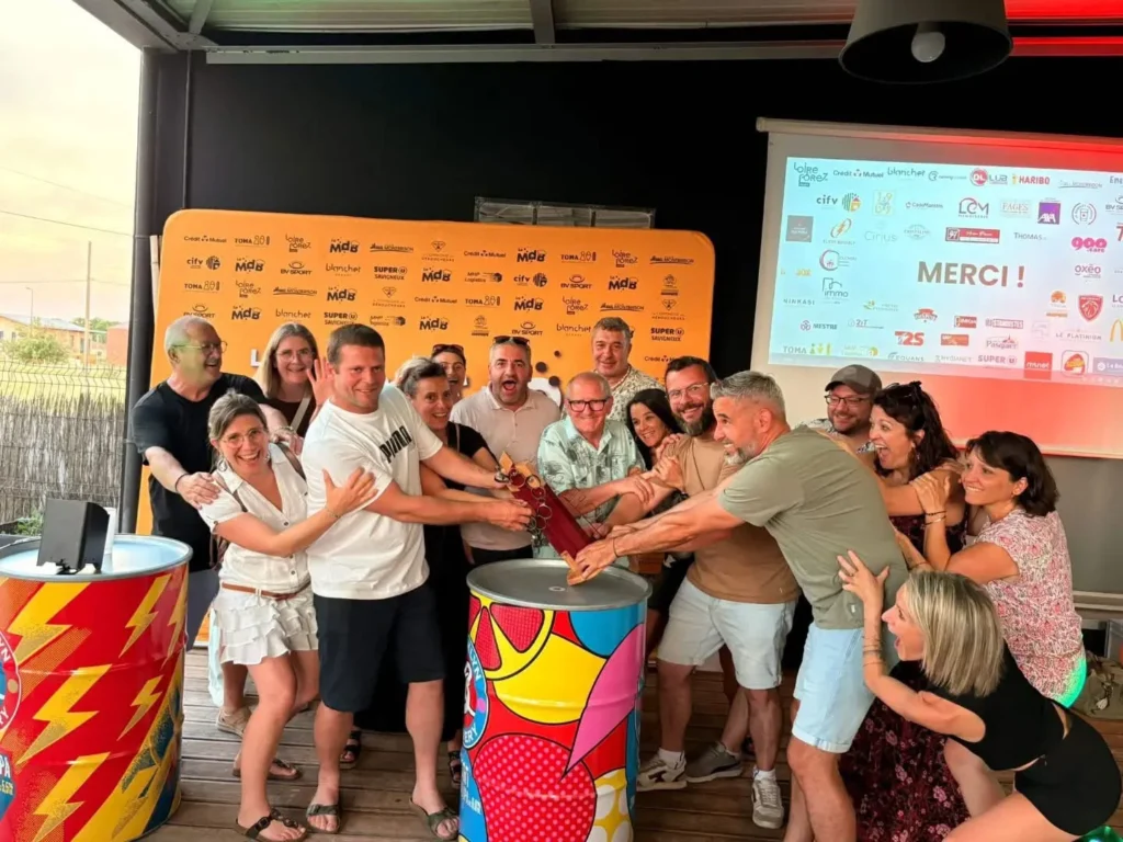 Remise de la Chope d'Or à la commune de Mornand en Forez lors de la soirée bénévoles du Marathon de la Bière 2026